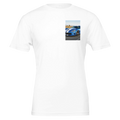 Viper Gts Blue Stripe T-Shirt — detail view | Wild Thread Co