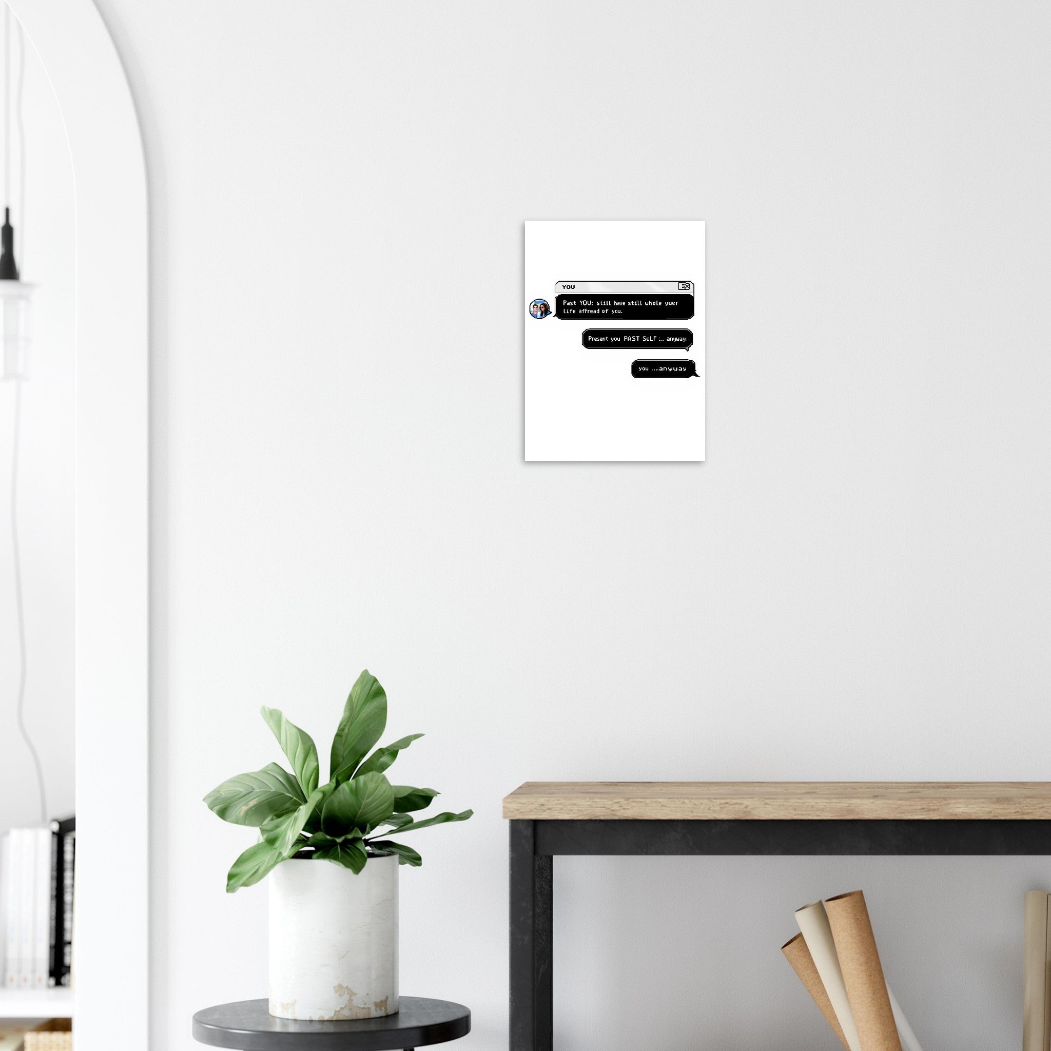 Msn Messenger Chat Art Print Art Print — detail view | Wild Thread Co
