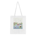 Water Lily Dragonfly Village Pond Tote Bag Cotton Shopper UK — Tote Bag | Wild Thread Co UK