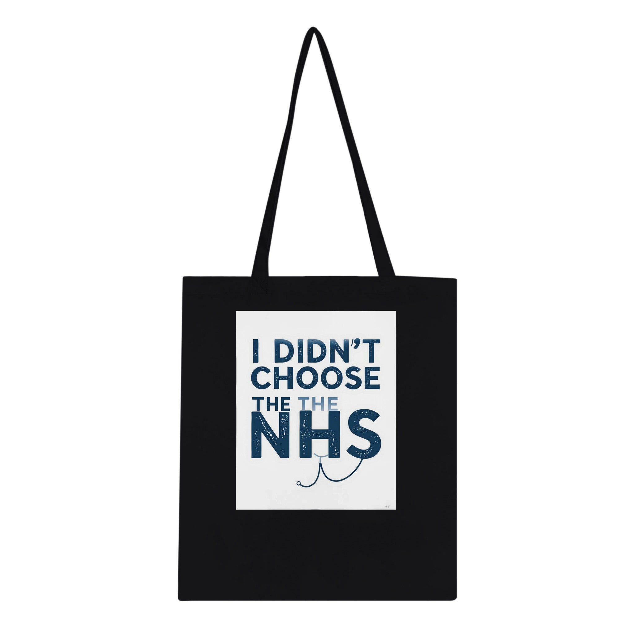 Nurse Gifting Tote Bag Cotton Shopper UK Tote Bag — detail view | Wild Thread Co
