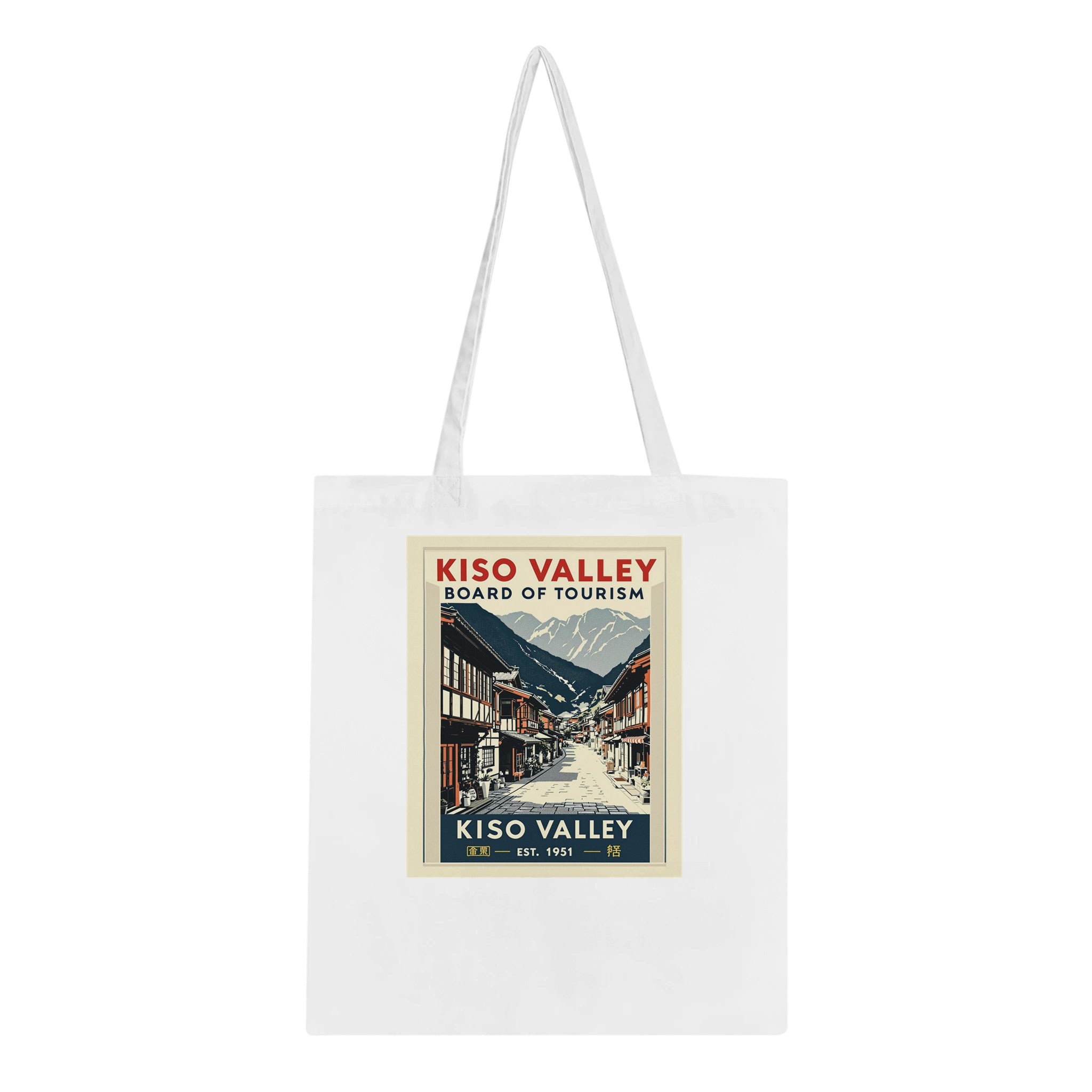 Kiso Valley Vintage Travel Poster — Tote Bag | Wild Thread Co UK