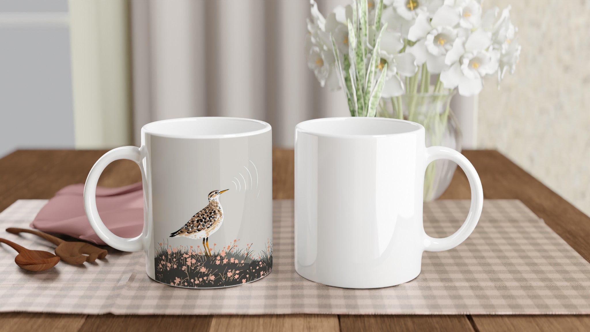 Curlew Calling Moorland Mug Coffee Tea Ceramic 11oz — Mug | Wild Thread Co