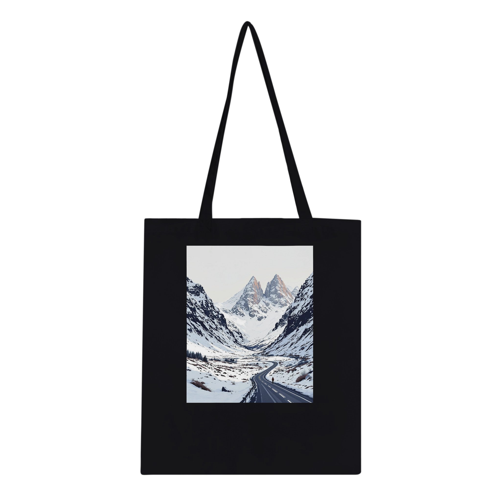 Glencoe Winter Snow Epic Tote Bag Cotton Shopper UK — Tote Bag | Wild Thread Co