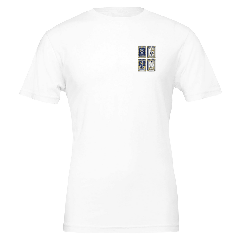 Modern Tarot Cards T-Shirt — detail view | Wild Thread Co