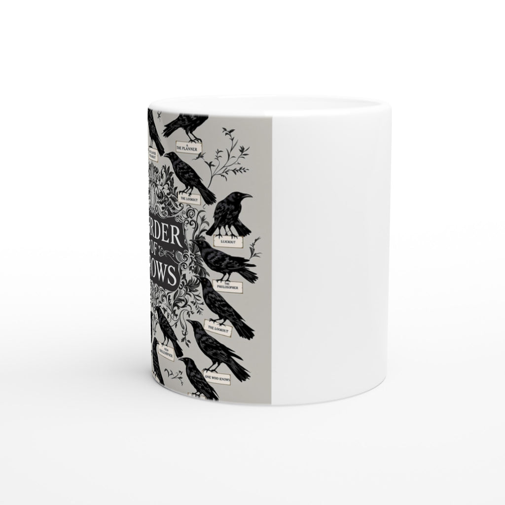Dark Academia Ravens Murder Mug Coffee Tea Ceramic 11oz — Mug | Wild Thread Co