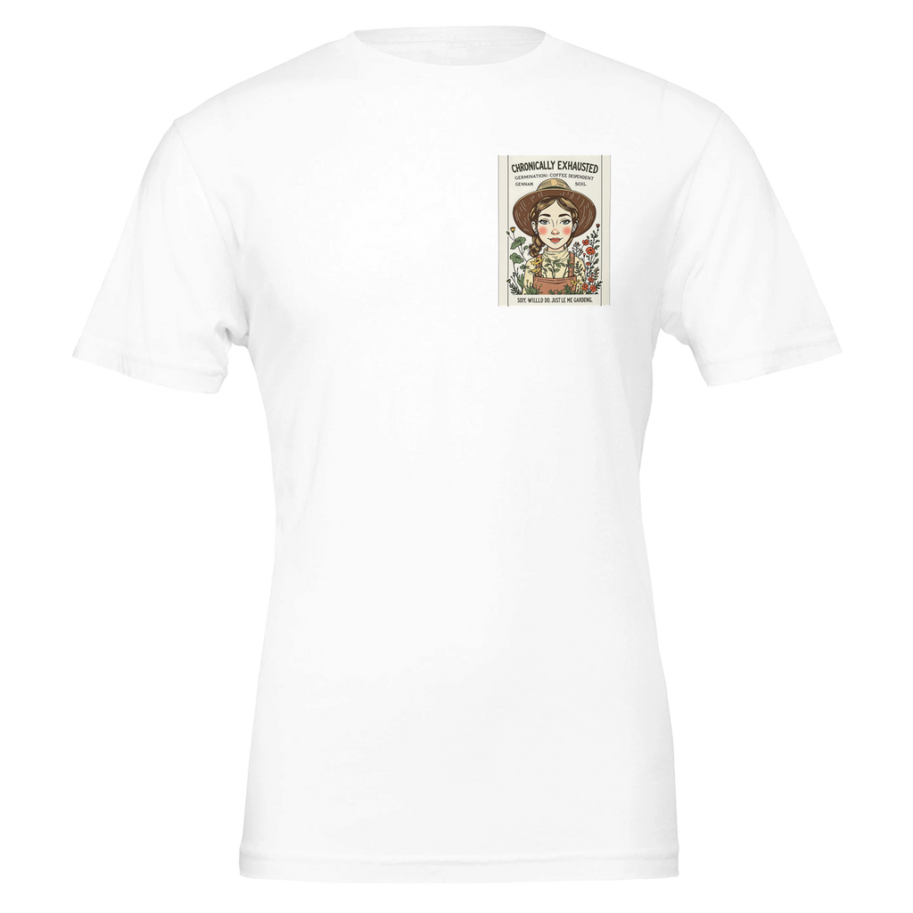 Gardener T-Shirt — detail view | Wild Thread Co