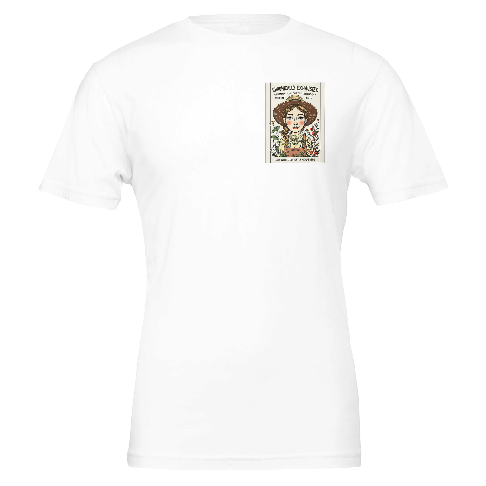 Gardener T-Shirt — detail view | Wild Thread Co