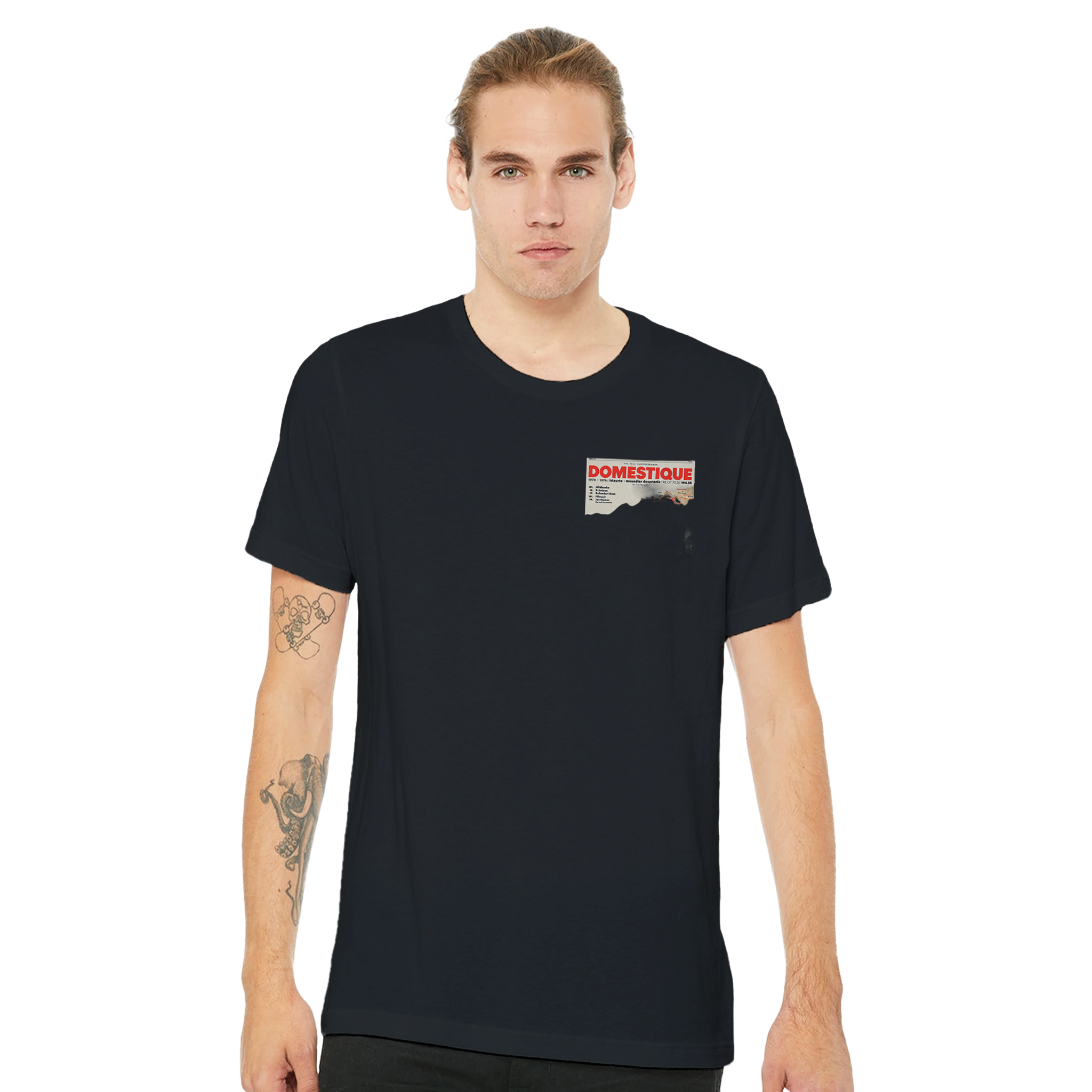 Retro Cycling Domestique T-Shirt — detail view | Wild Thread Co