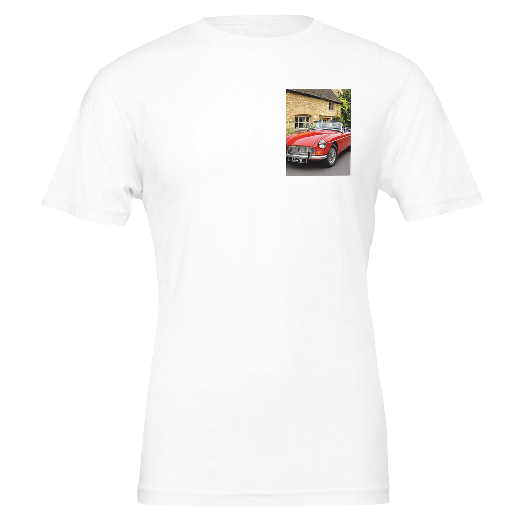 Mg B Roadster T-Shirt — detail view | Wild Thread Co