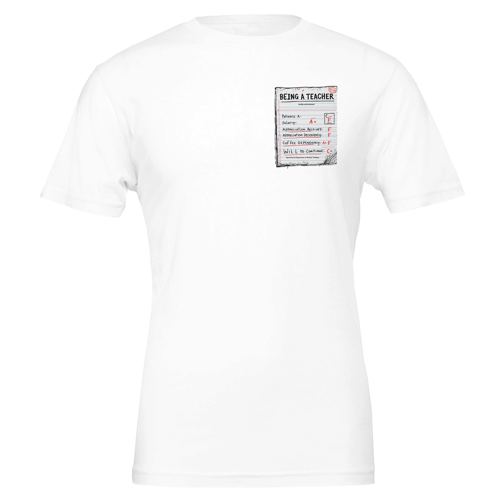 Teacher T-Shirt — detail view | Wild Thread Co