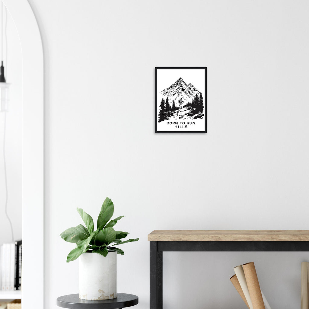 Gorpcore Trail Running Print Material — detail view | Wild Thread Co