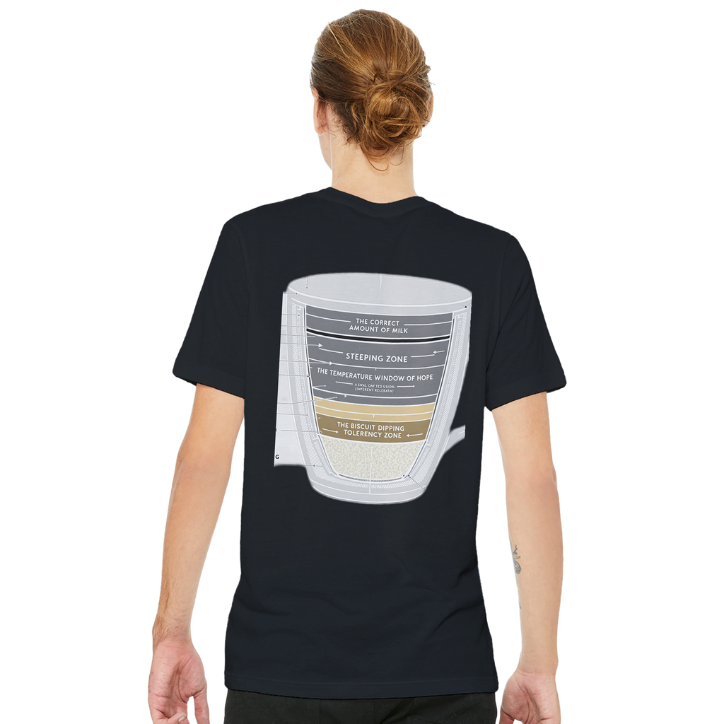 Tea Ceremony T-Shirt — detail view | Wild Thread Co