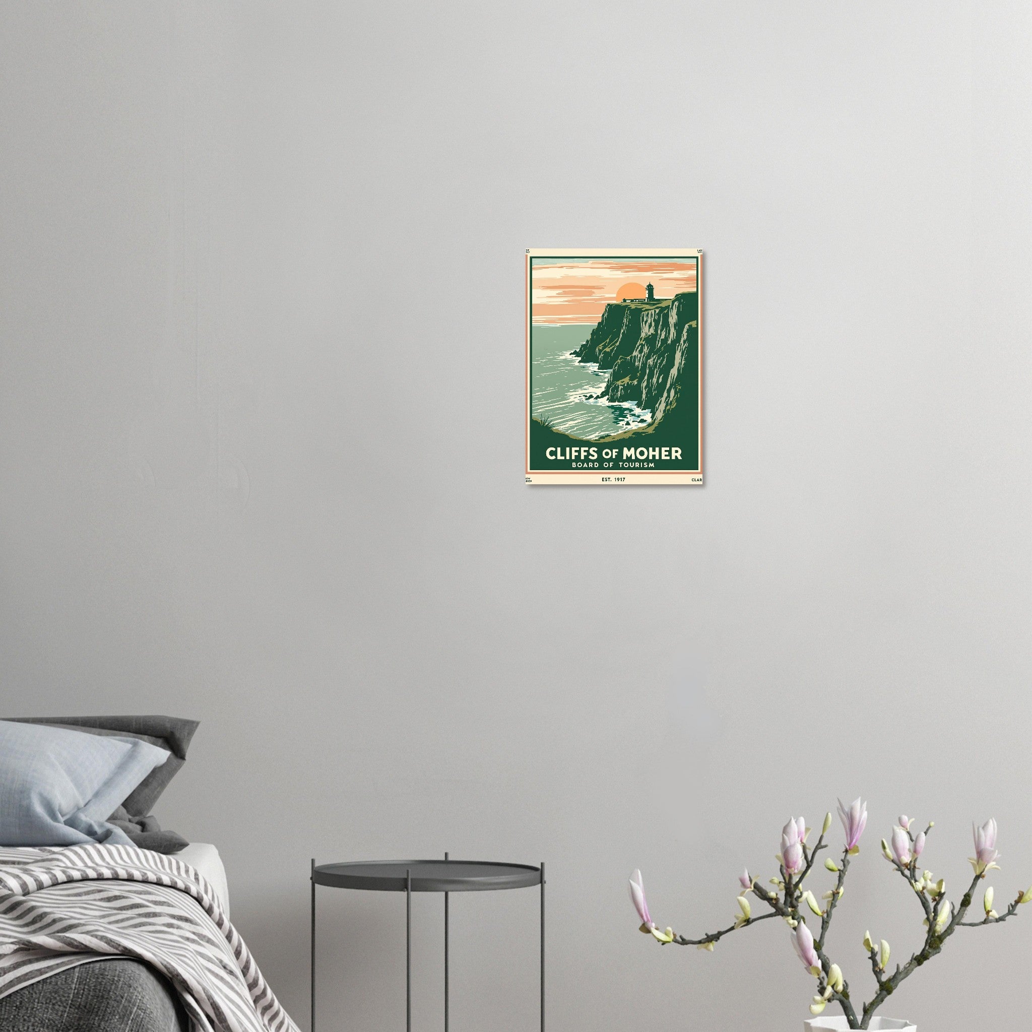 Cliffs Of Moher Vintage Travel Poster — Art Print | Wild Thread Co