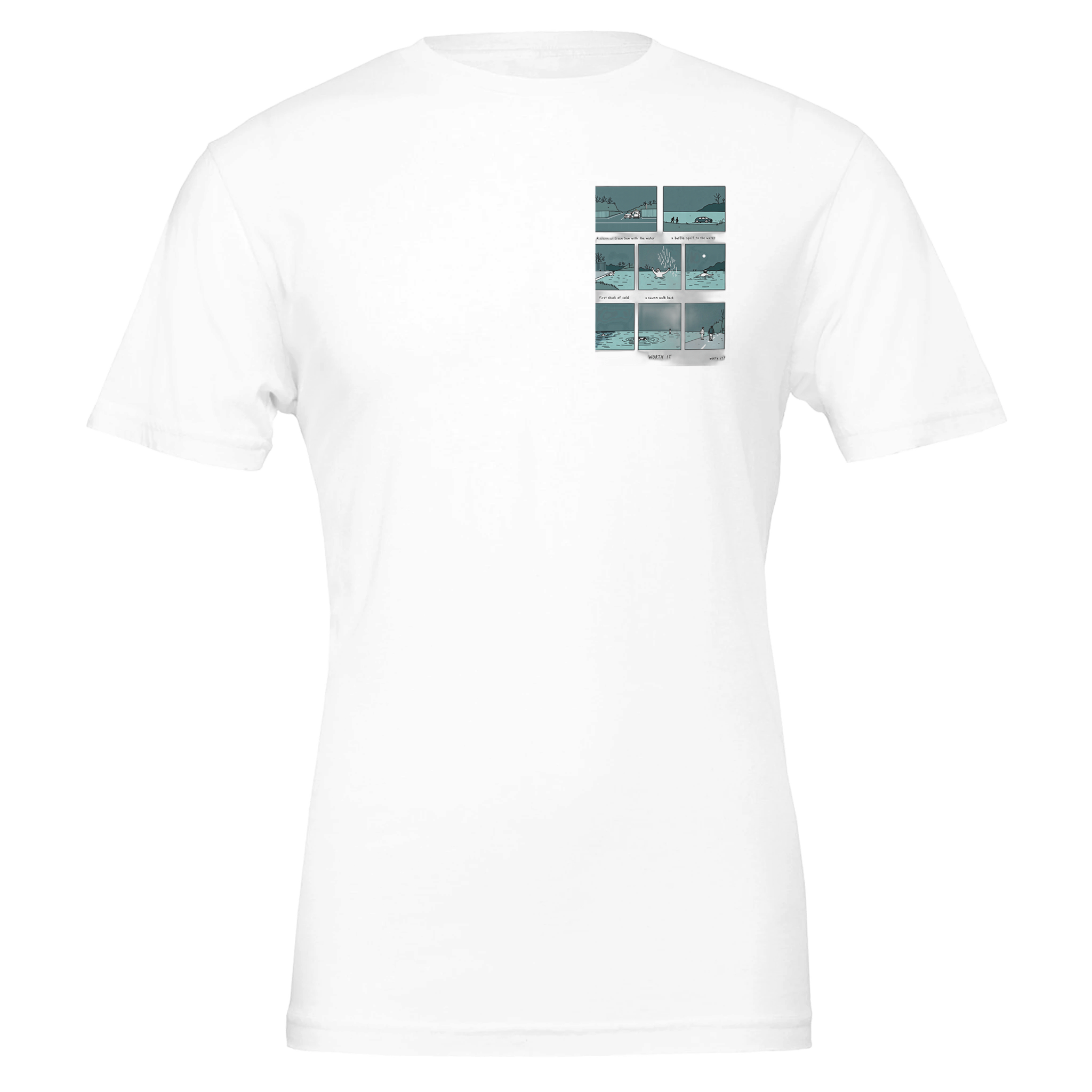Gorpcore Wild Swimming Morning Ritual T-Shirt — T-Shirt | Wild Thread Co