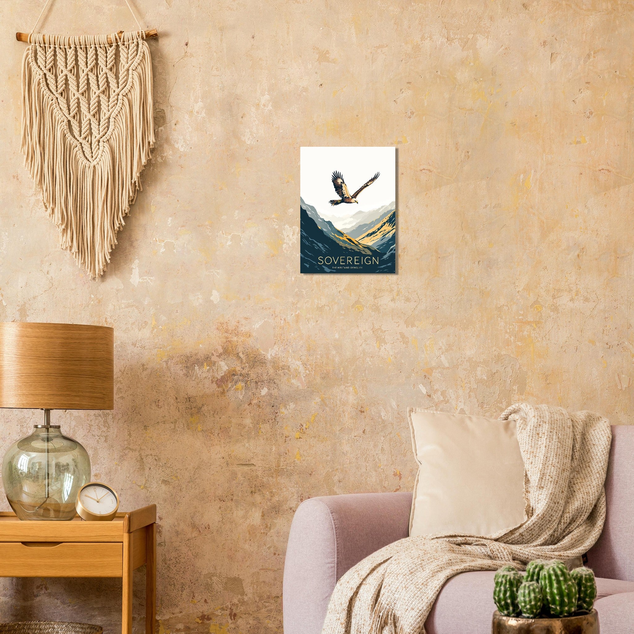 Golden Eagle Scottish Wildlife A1 Art Print Poster Wall Art UK — Art Print | Wild Thread Co