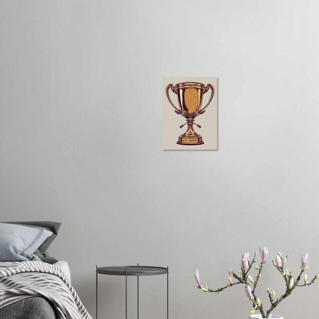 1970s Darts Trophy Pub Culture Art Print Poster Wall Art UK — Art Print | Wild Thread Co