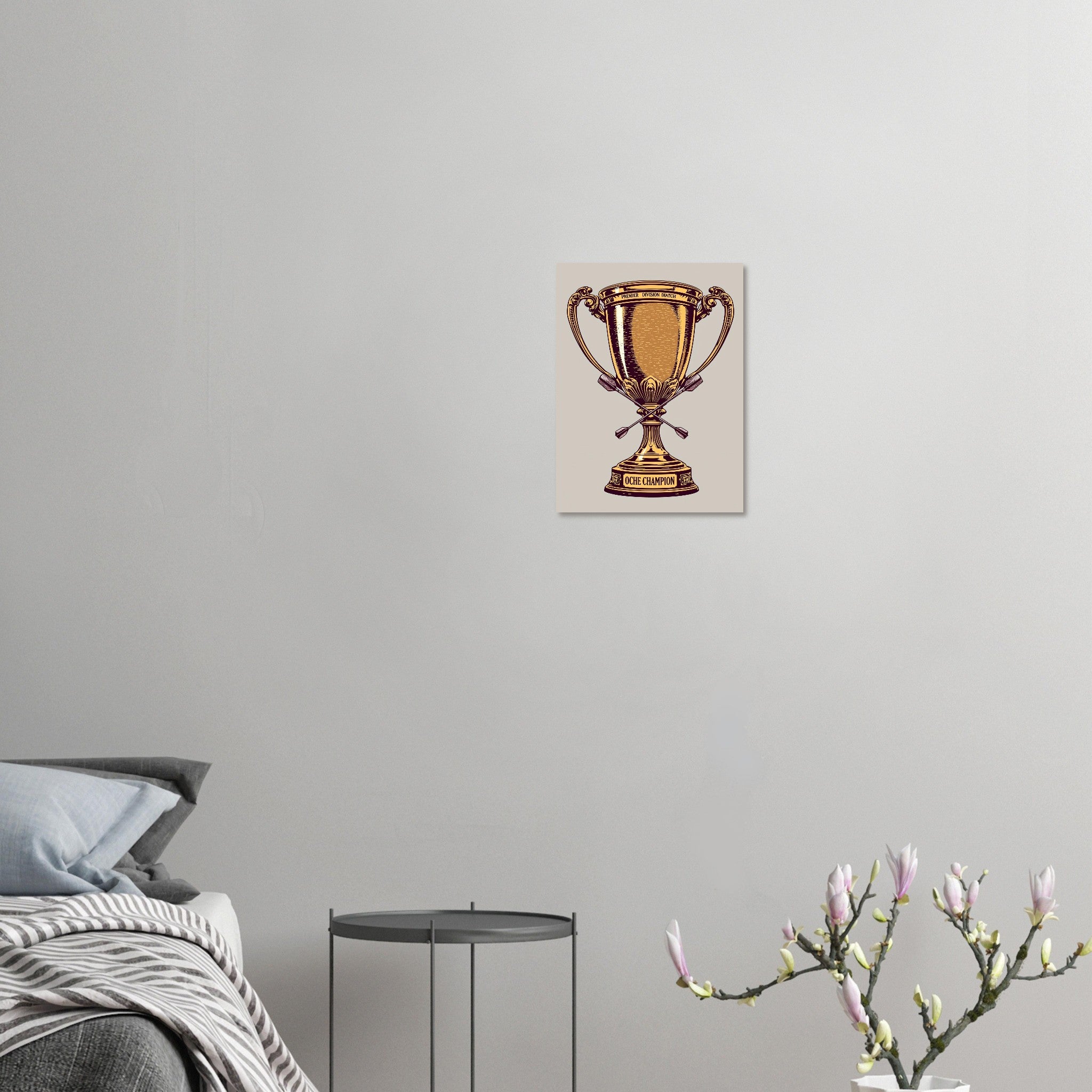 1970s Darts Trophy Pub Culture Art Print Poster Wall Art UK — Art Print | Wild Thread Co