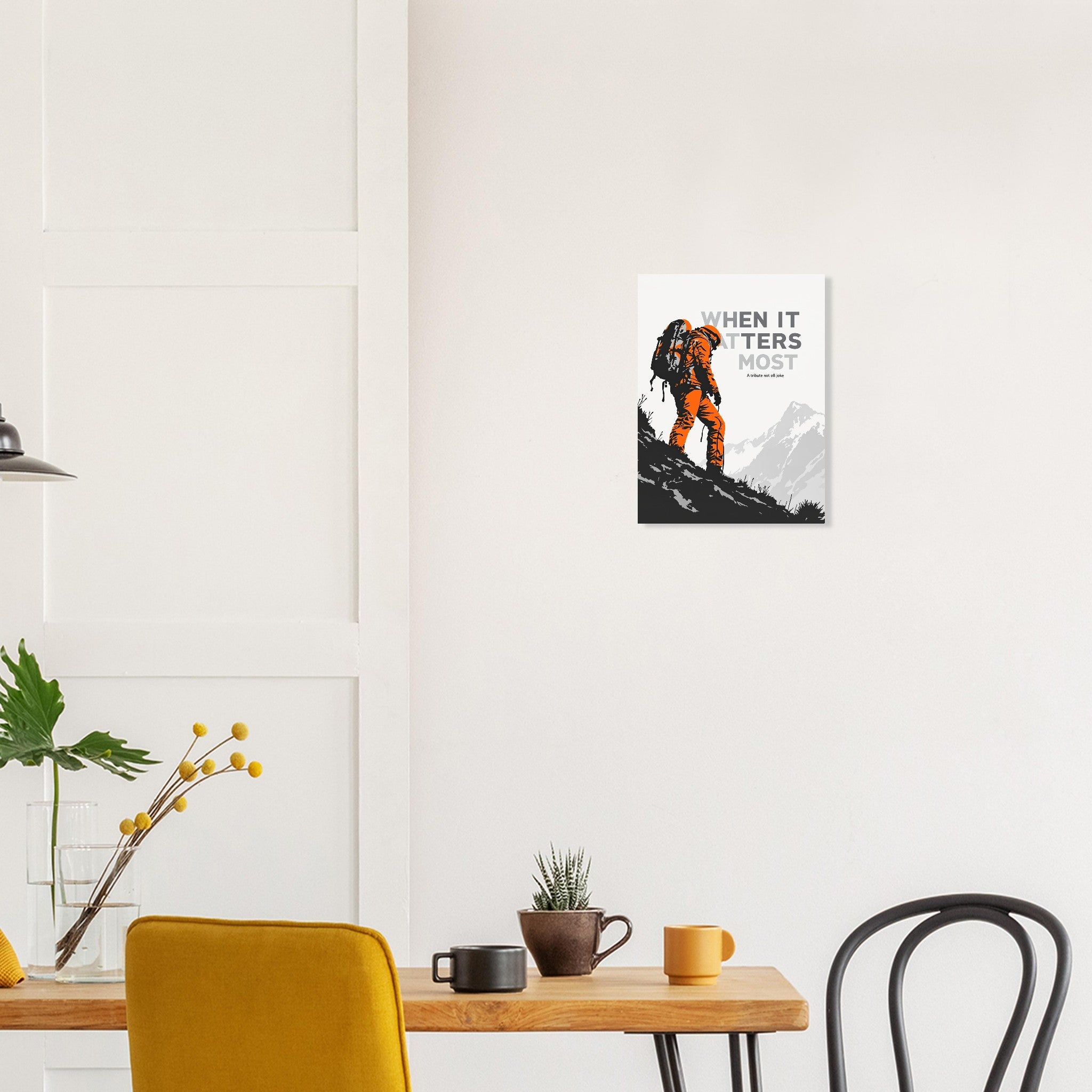 Mountain Rescue Art Print Art Print — detail view | Wild Thread Co
