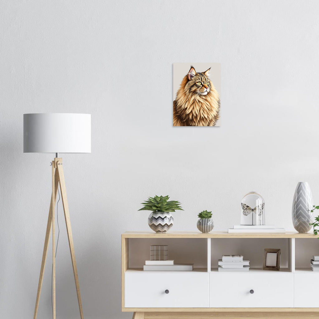Maine Coon Majestic Art Print — Art Print | Wild Thread Co UK