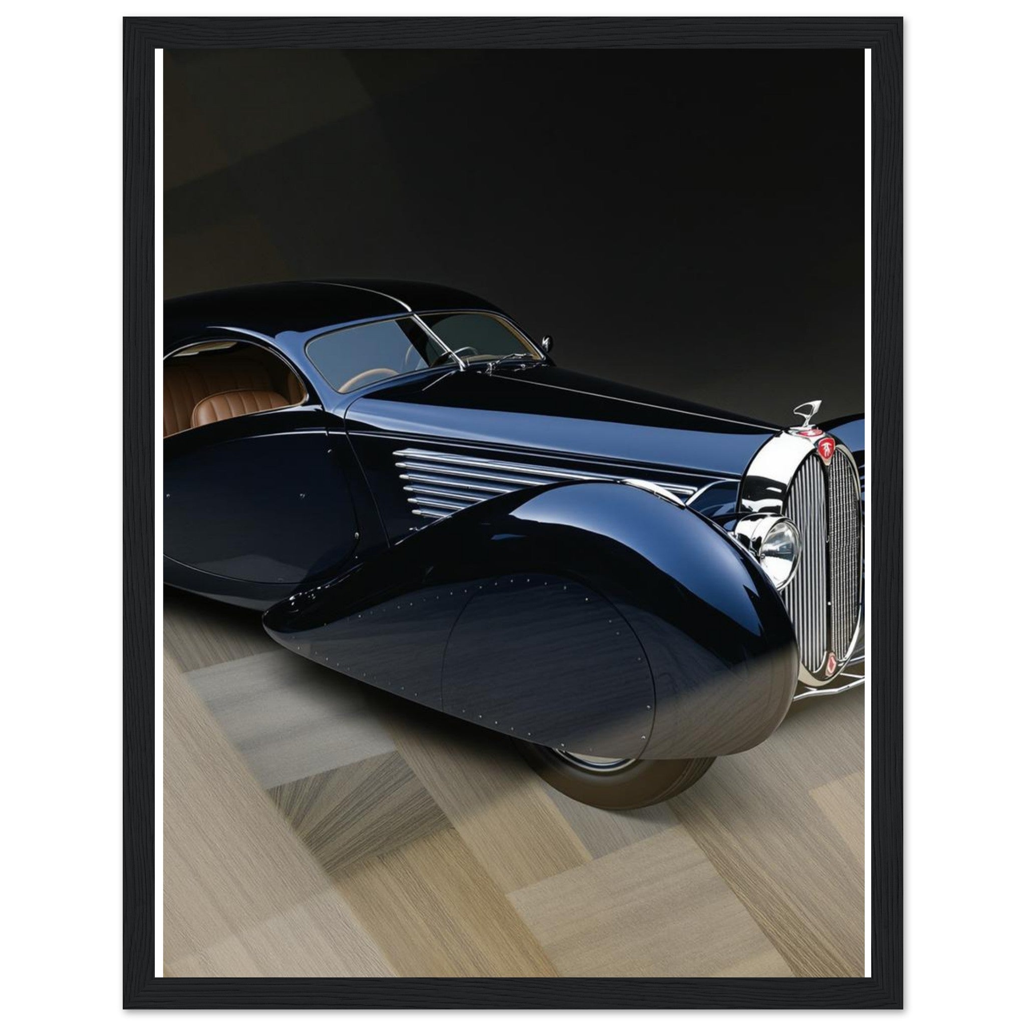 Bugatti Type 57 — Framed Art Print | Wild Thread Co UK