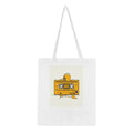 Walkman Introvert Cable Figure Tote Bag Cotton Shopper UK — Tote Bag | Wild Thread Co UK