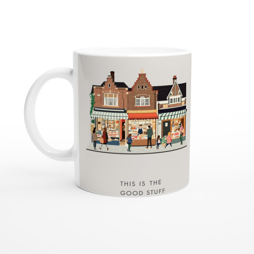 Yorkshire Market Town Saturday Morning — Mug | Wild Thread Co UK