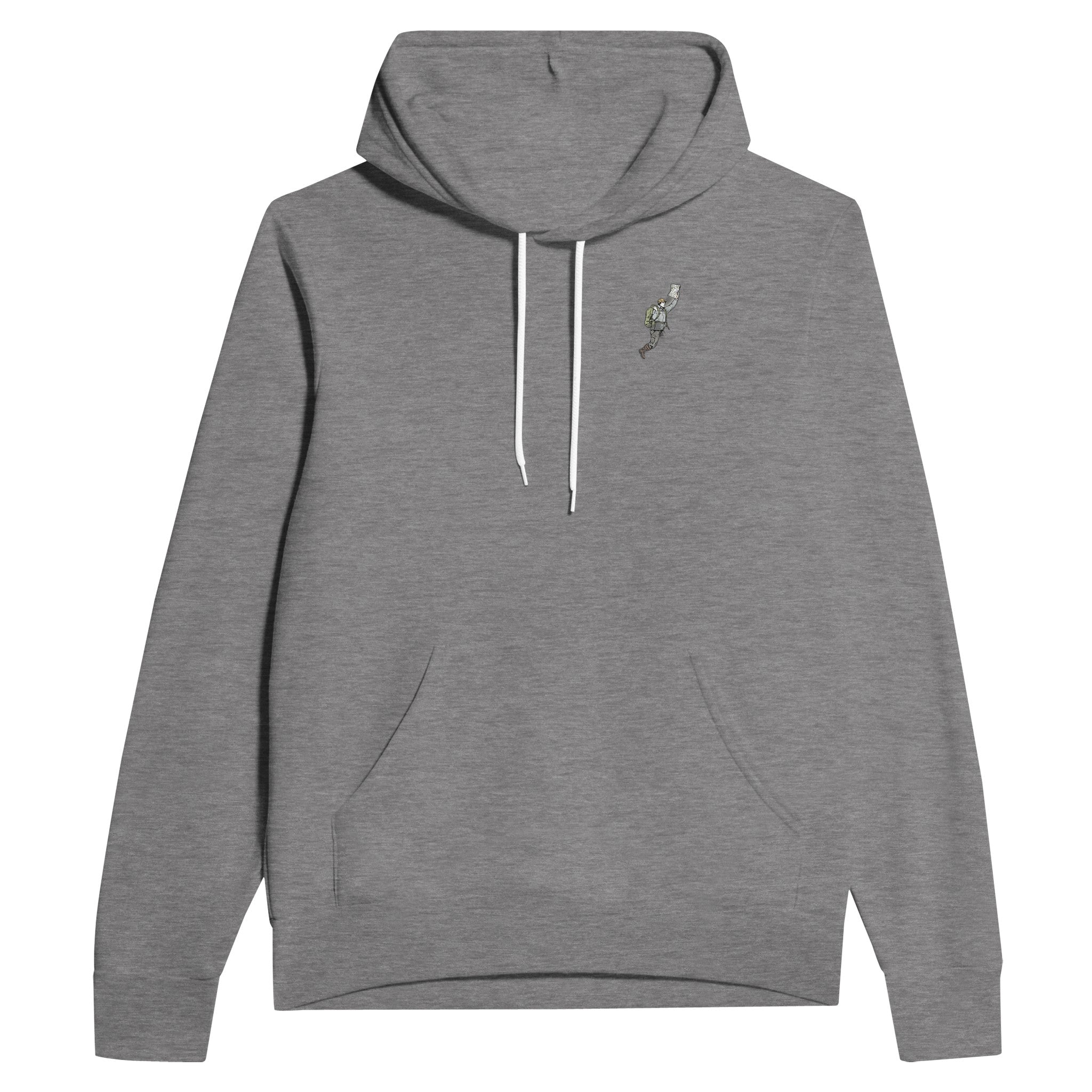 Peat Hag Navigation Boot Sinking Hoodie — detail view | Wild Thread Co