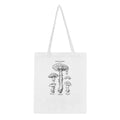 Dark Academia Mushroom Foraging Tote Bag Cotton Shopper UK — Tote Bag | Wild Thread Co