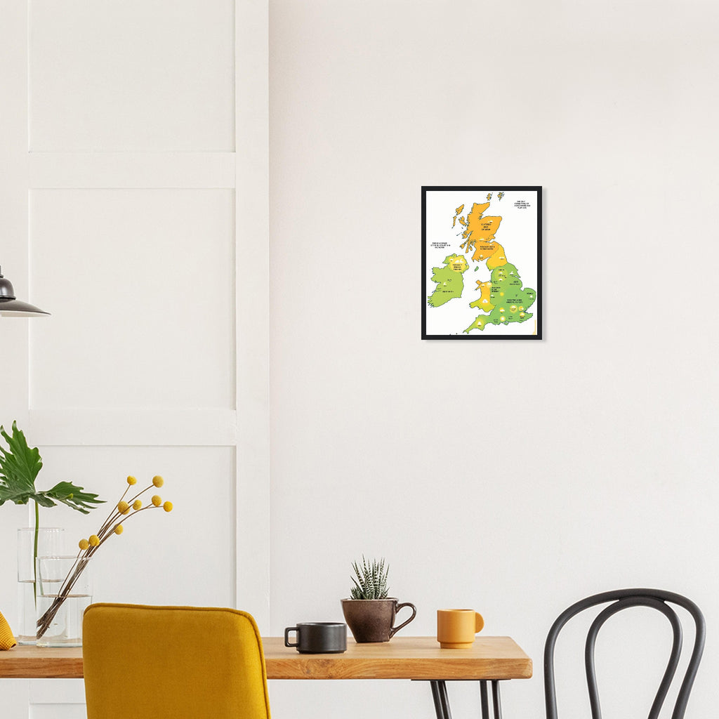 Gorpcore Weather Obsession Framed Print — Framed Art Print | Wild Thread Co