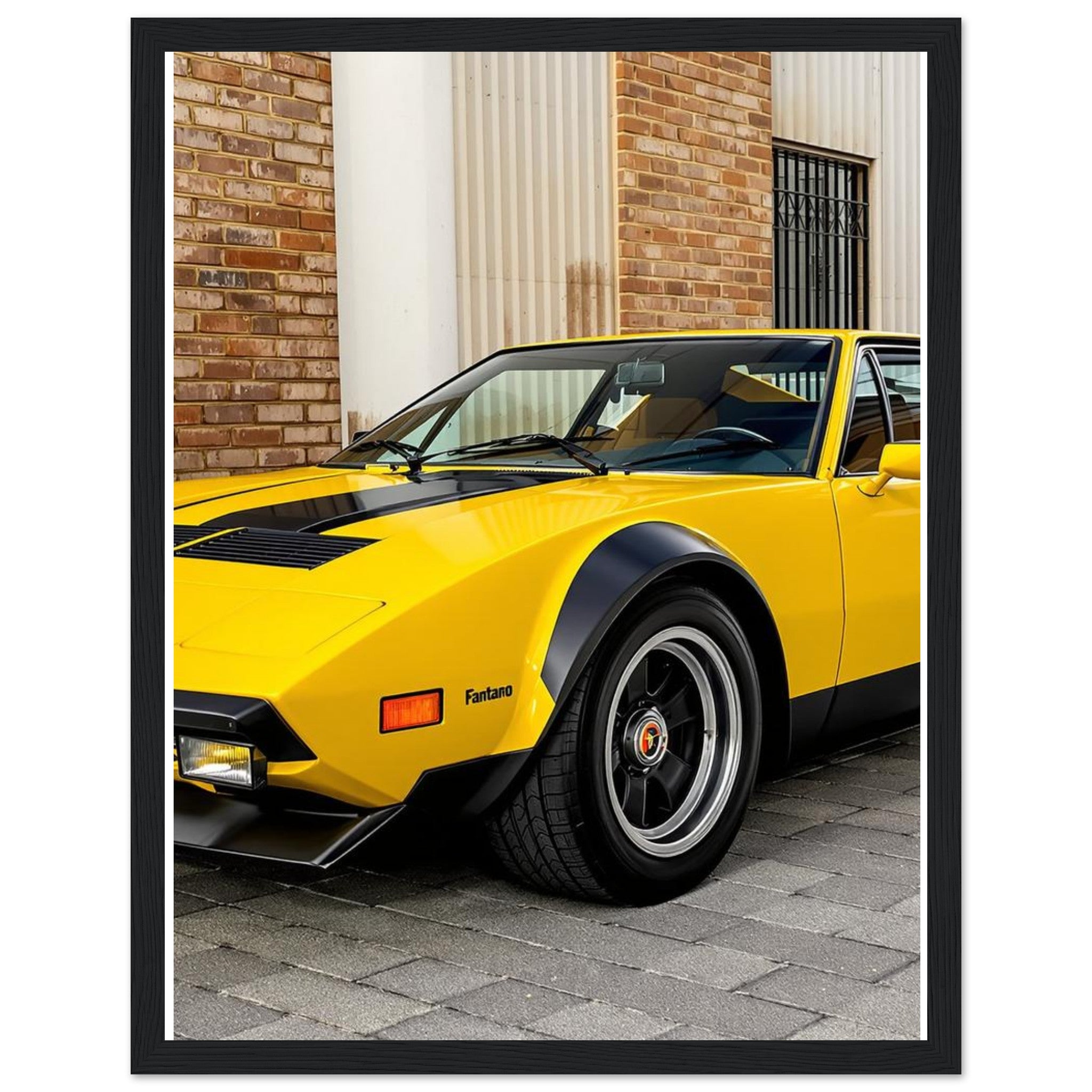De Tomaso Pantera — Framed Art Print | Wild Thread Co UK