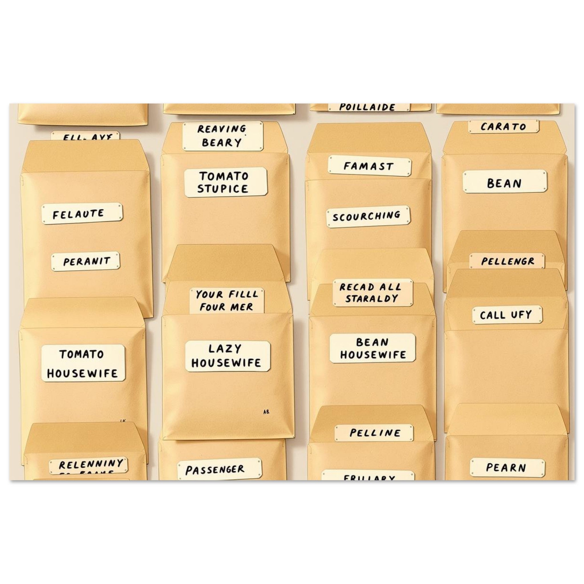 Seed Saving Library Envelopes — Print Material | Wild Thread Co UK