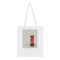 Red Postbox In The Rain Tote Bag Cotton Shopper UK — Tote Bag | Wild Thread Co UK