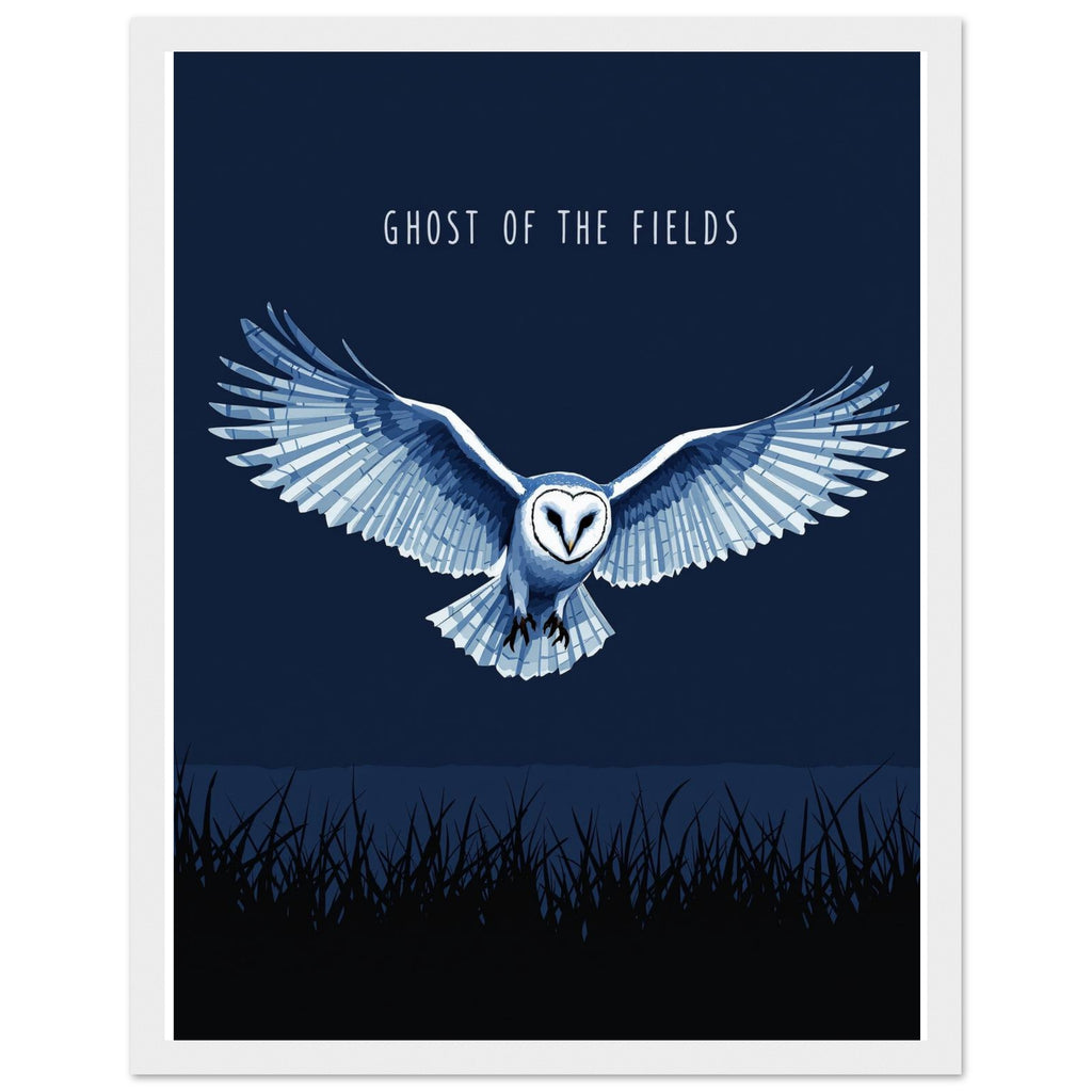 Barn Owl Hunting Framed Print — Framed Art Print | Wild Thread Co