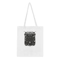 Baker Chemistry Blackboard Tote Bag Cotton Shopper UK — Tote Bag | Wild Thread Co UK