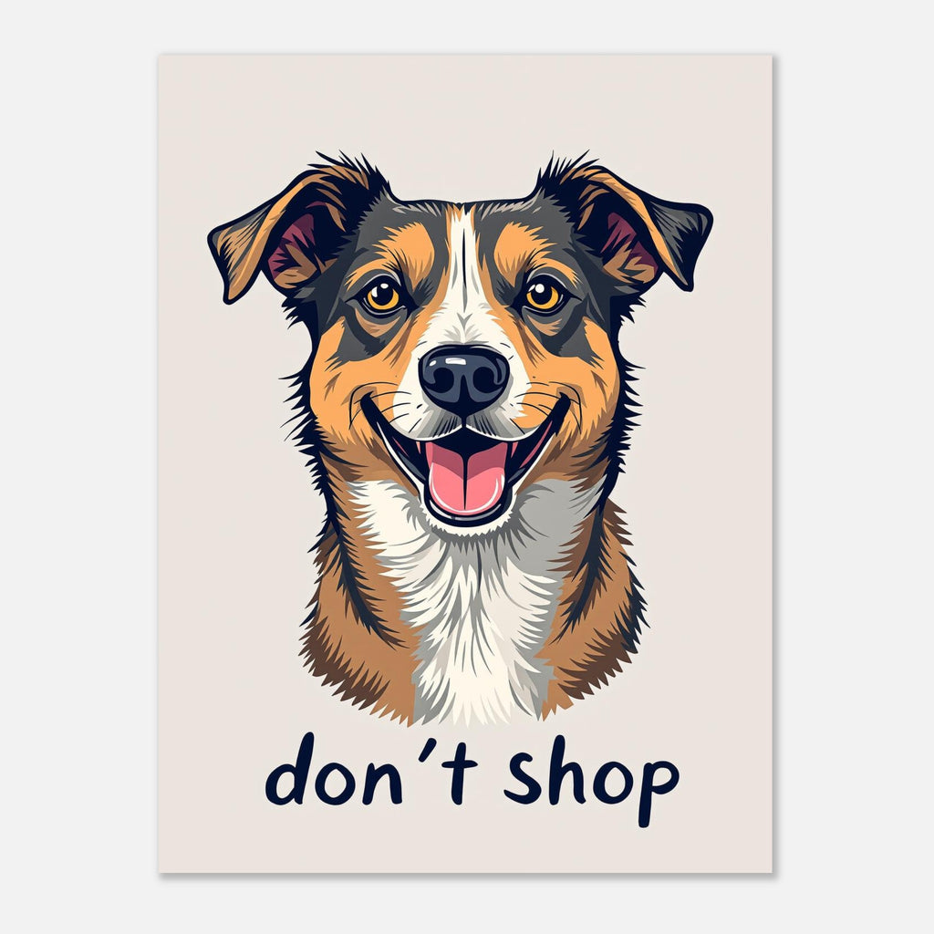 rescue dog hero Art Print Art Print — detail view | Wild Thread Co