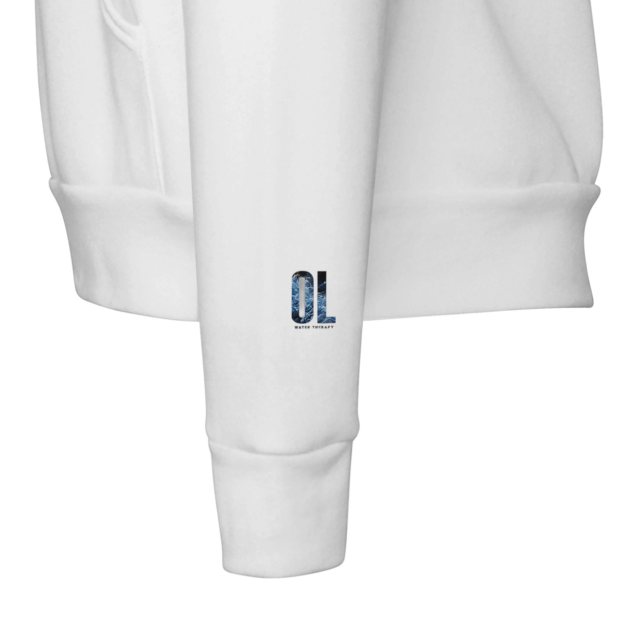 Cold Water Therapy Wild Swimming Hoodie — detail view | Wild Thread Co