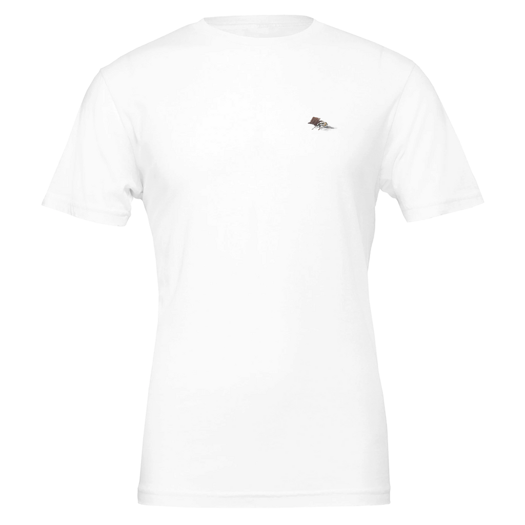 Coastal Path Dawn Solo Walker T-Shirt — detail view | Wild Thread Co