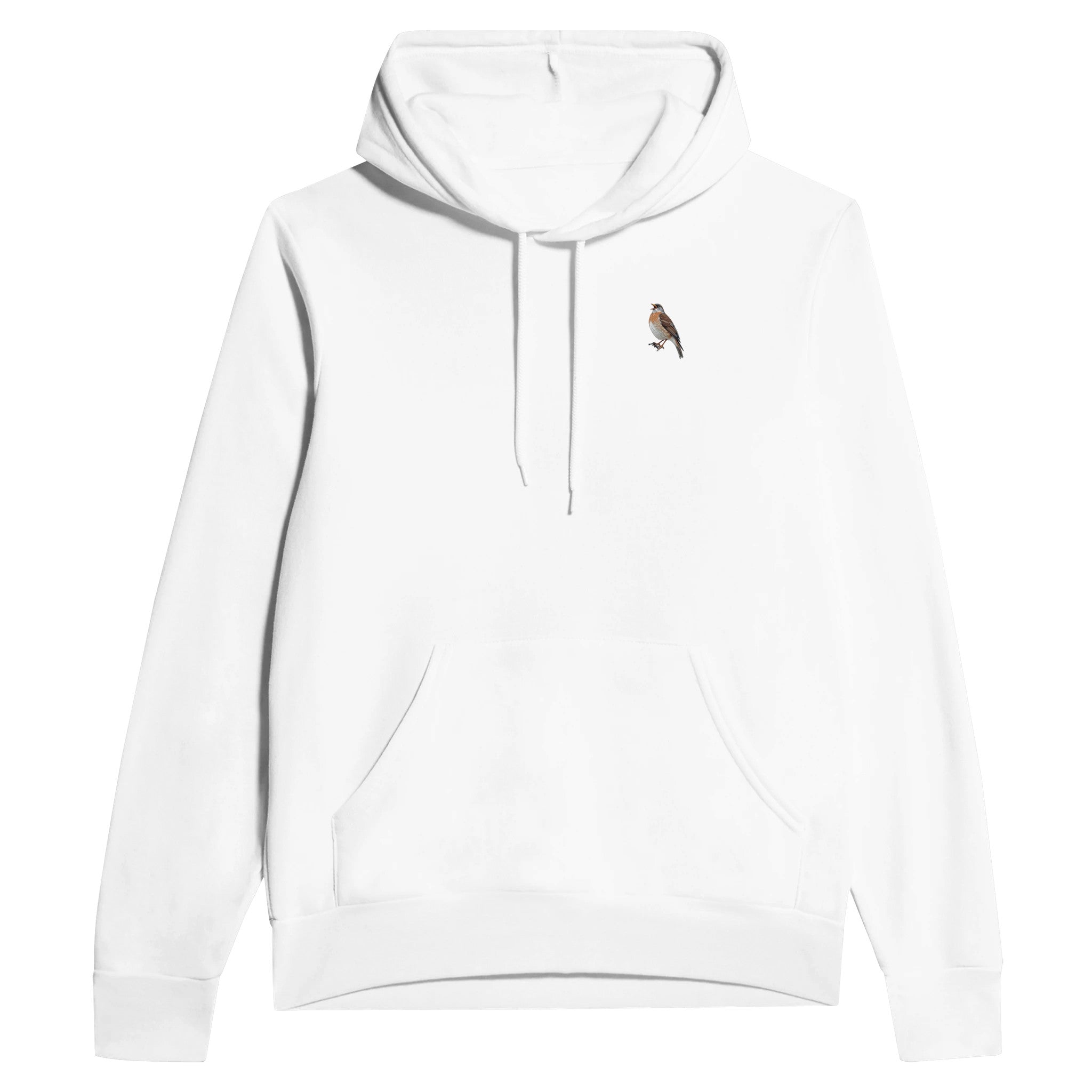 Mistle Thrush Singing Storm — Hoodie | Wild Thread Co UK