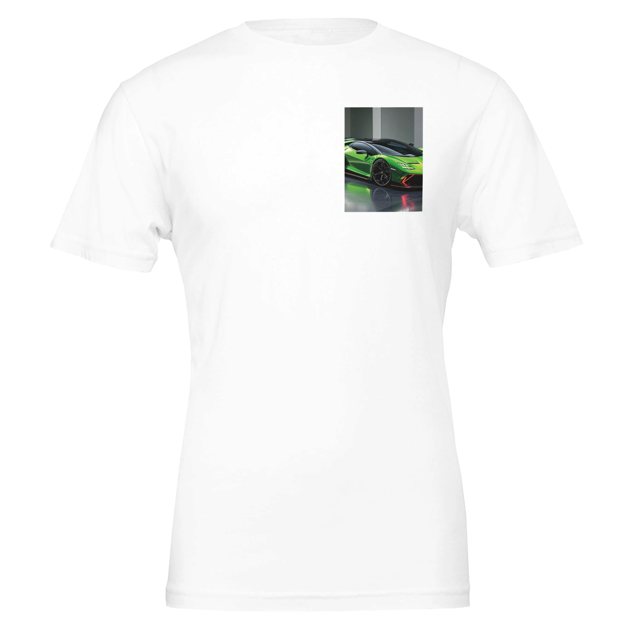 Lamborghini Sian T-Shirt — detail view | Wild Thread Co