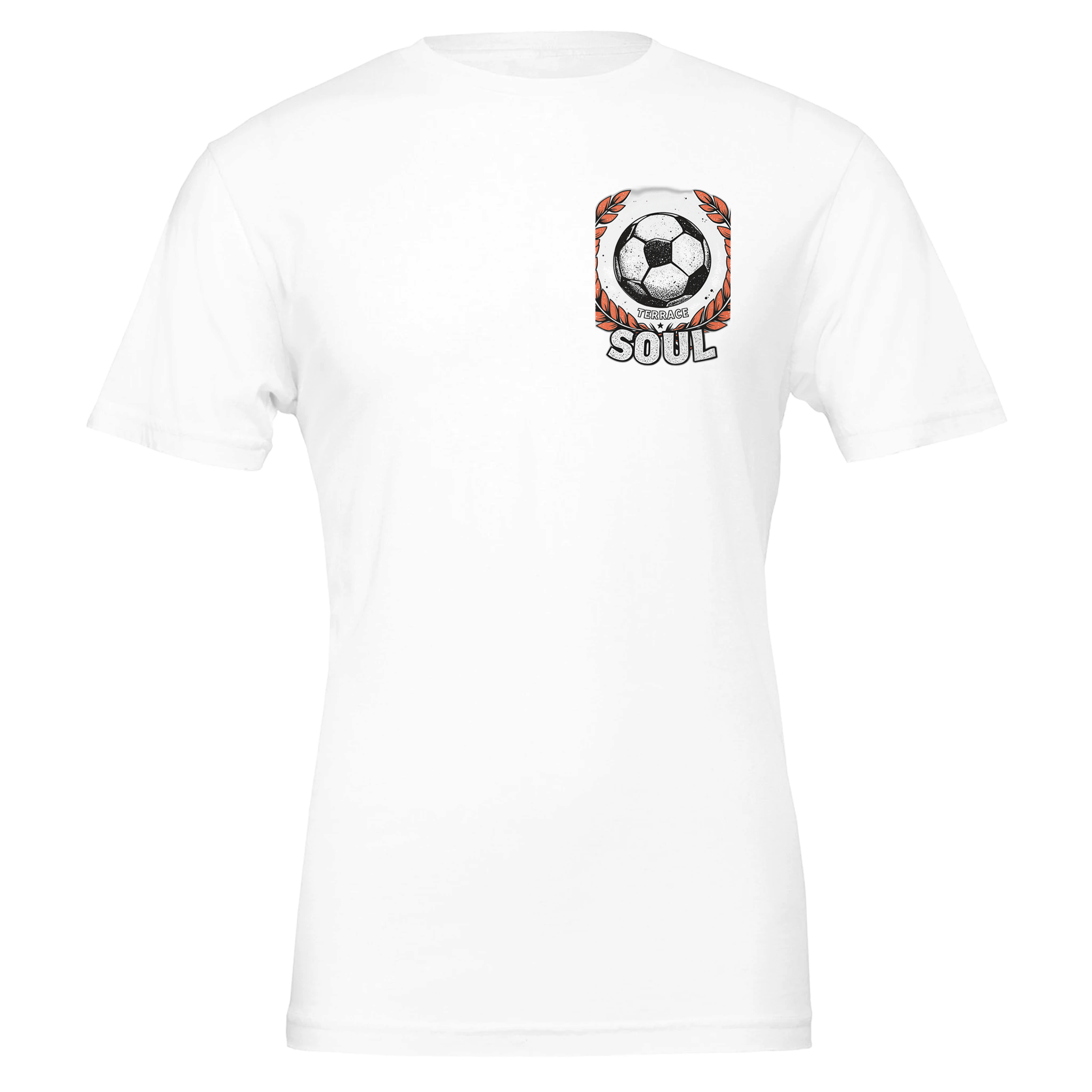 Retro Sports Football T-Shirt — detail view | Wild Thread Co