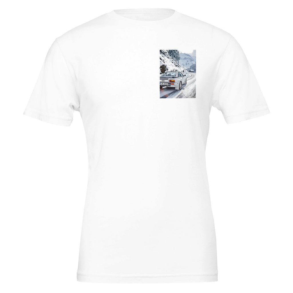Audi Quattro Ur T-Shirt — detail view | Wild Thread Co