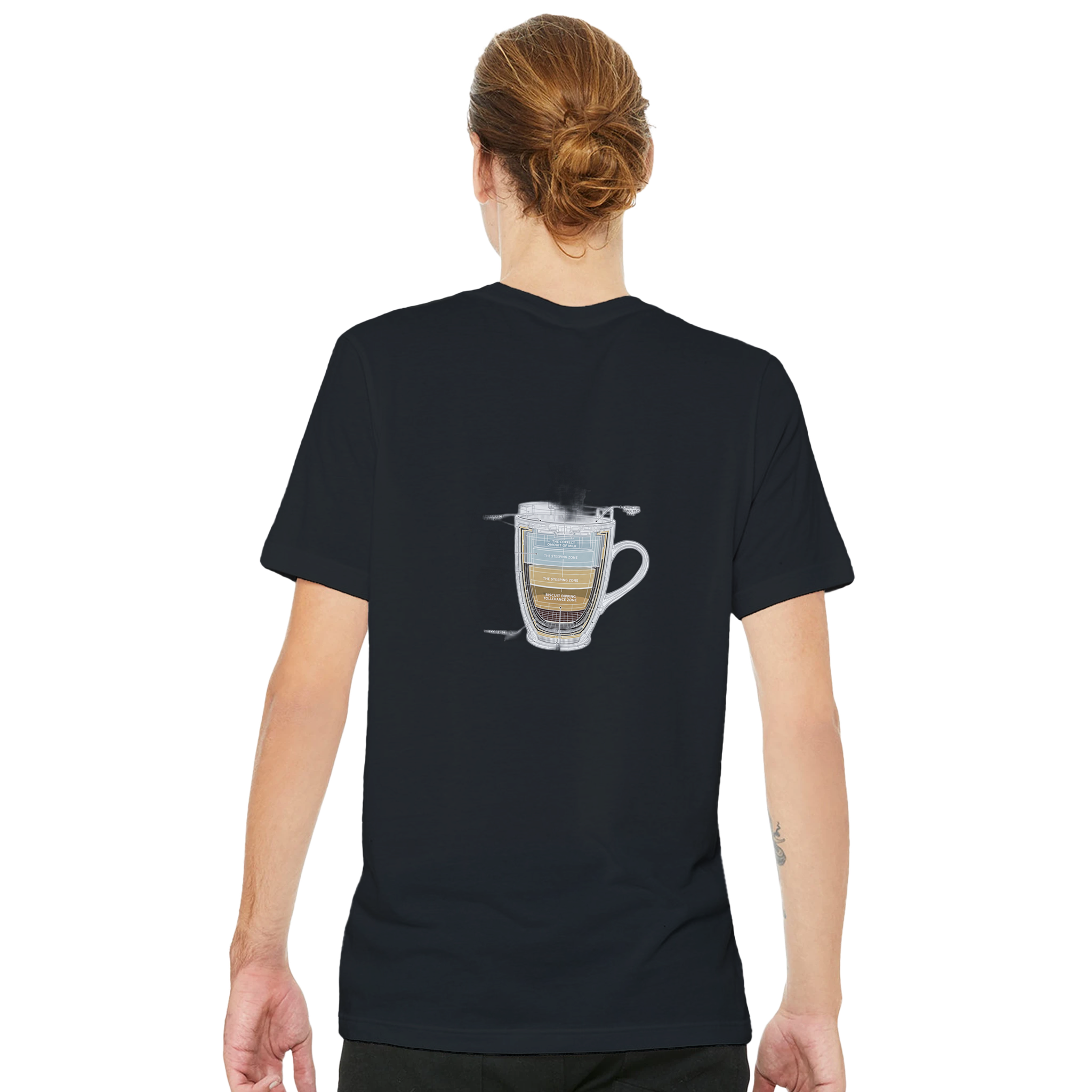 Tea Engineering Cross-section T-Shirt — detail view | Wild Thread Co