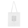 Bothy Book Register Page Tote Bag Cotton Shopper UK — Tote Bag | Wild Thread Co UK