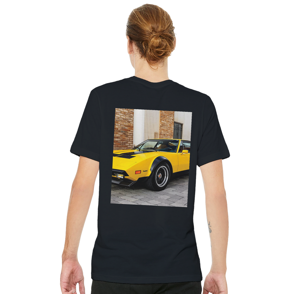 De Tomaso Pantera T-Shirt — detail view | Wild Thread Co