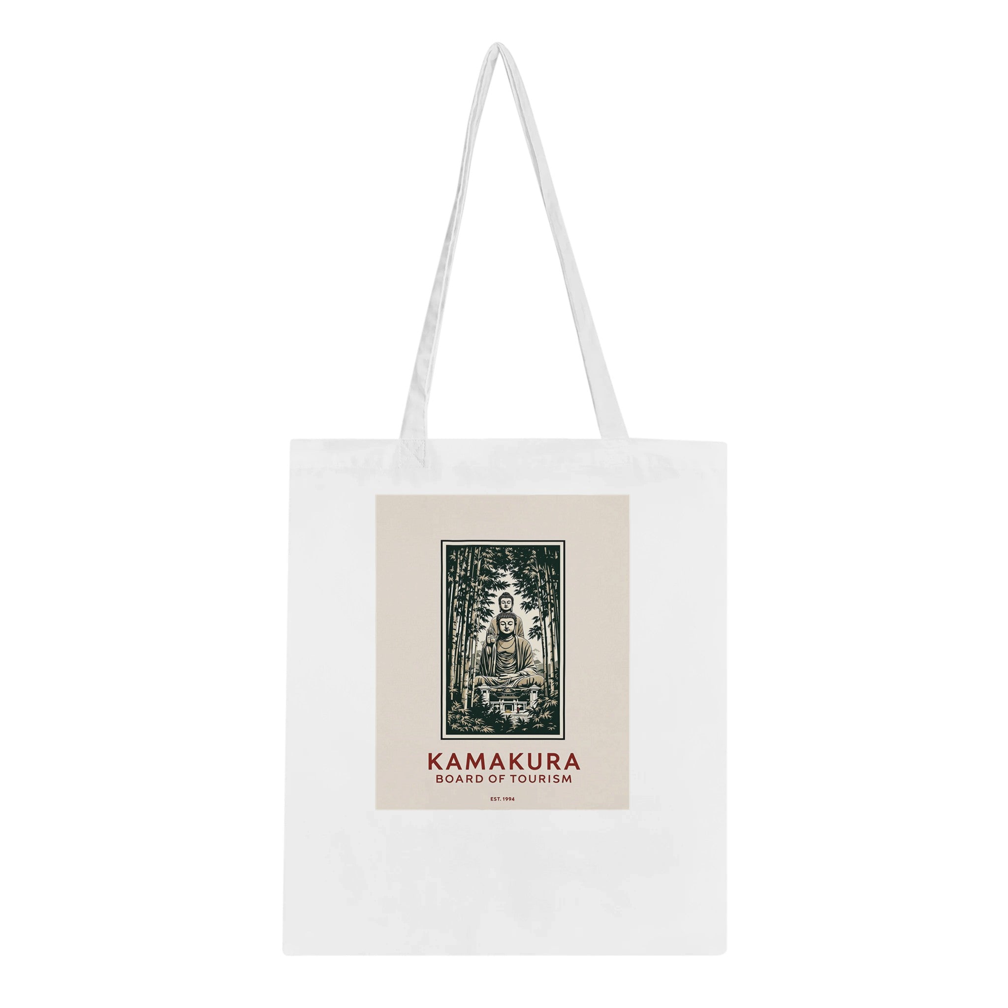 Kamakura Vintage Travel Poster — Tote Bag | Wild Thread Co UK