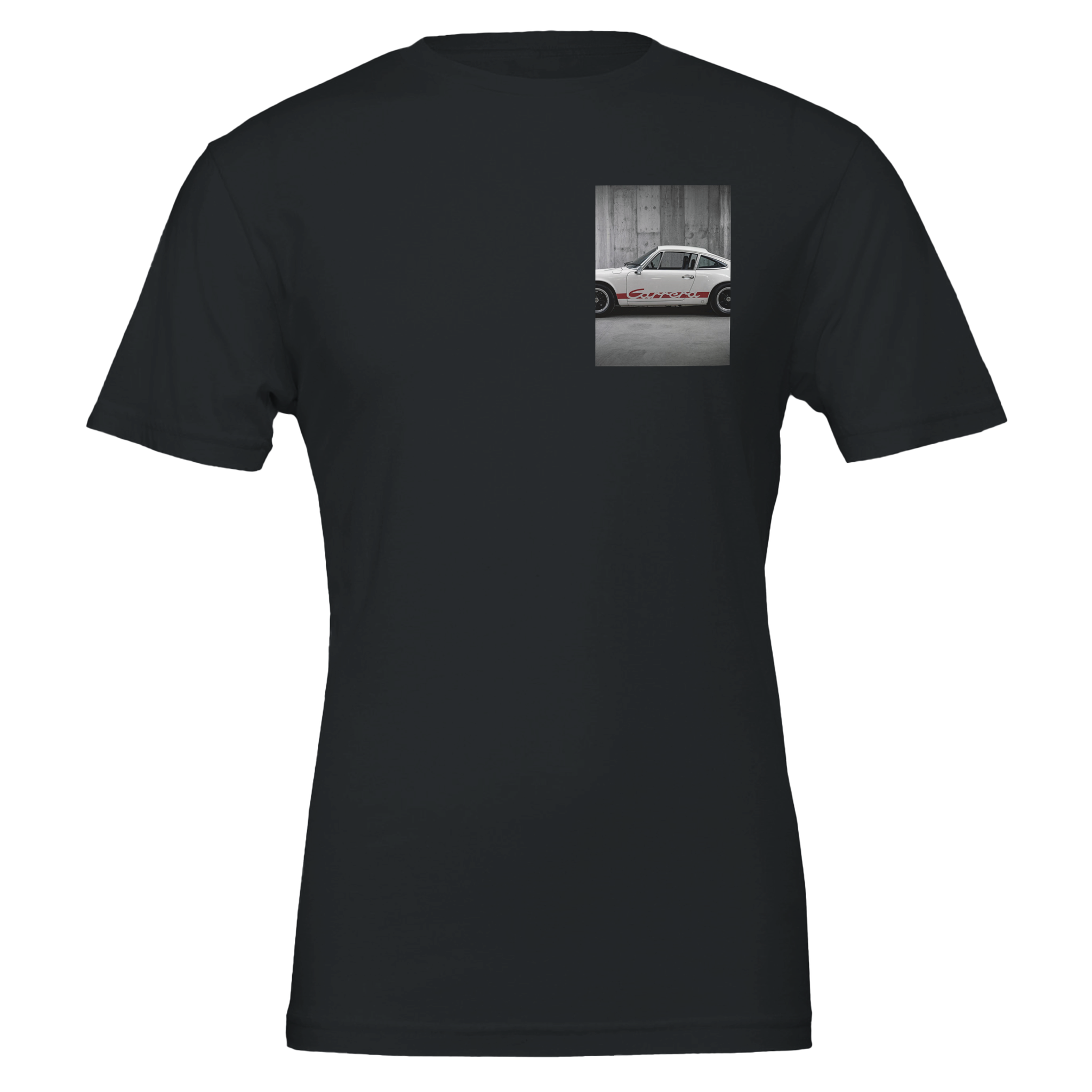 Porsche Carrera Rs 2.7 White Ducktail — T-Shirt | Wild Thread Co UK