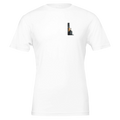 Coalfield Mining Heritage Lamp Helmet T-Shirt — detail view | Wild Thread Co