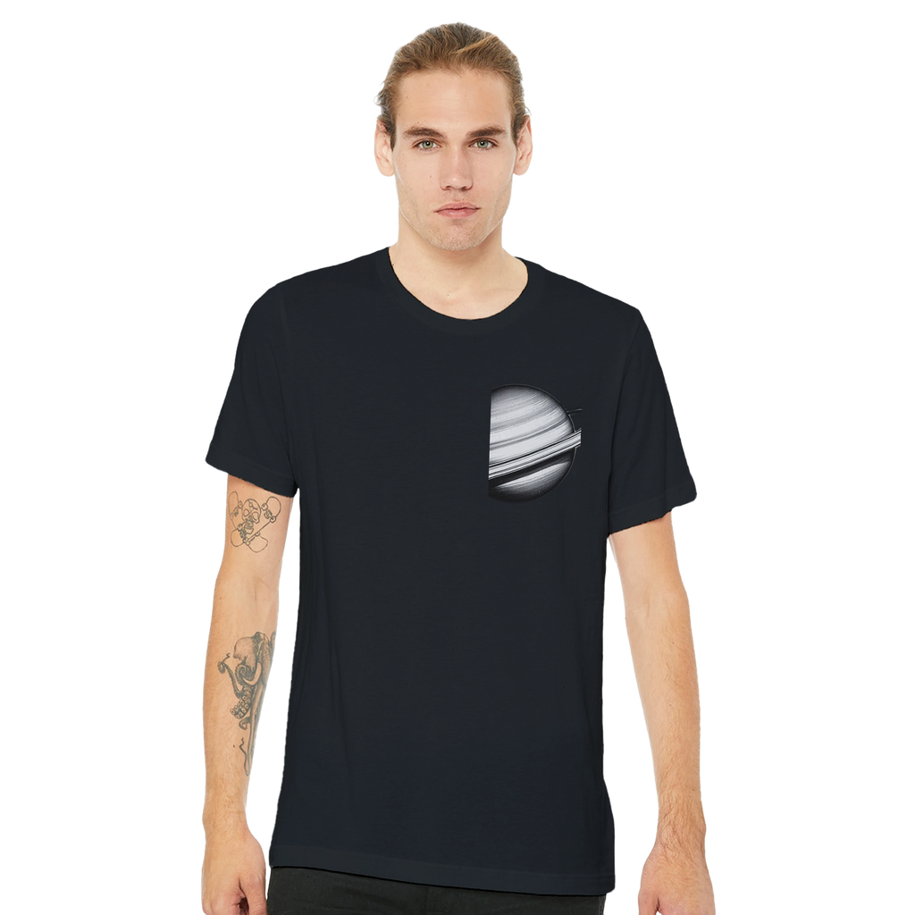 Dark Academia Astronomy T-Shirt — detail view | Wild Thread Co
