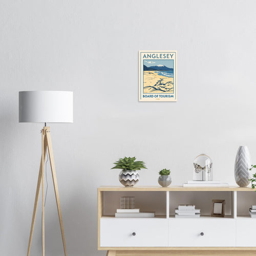 Anglesey Vintage Travel Poster — Art Print | Wild Thread Co UK