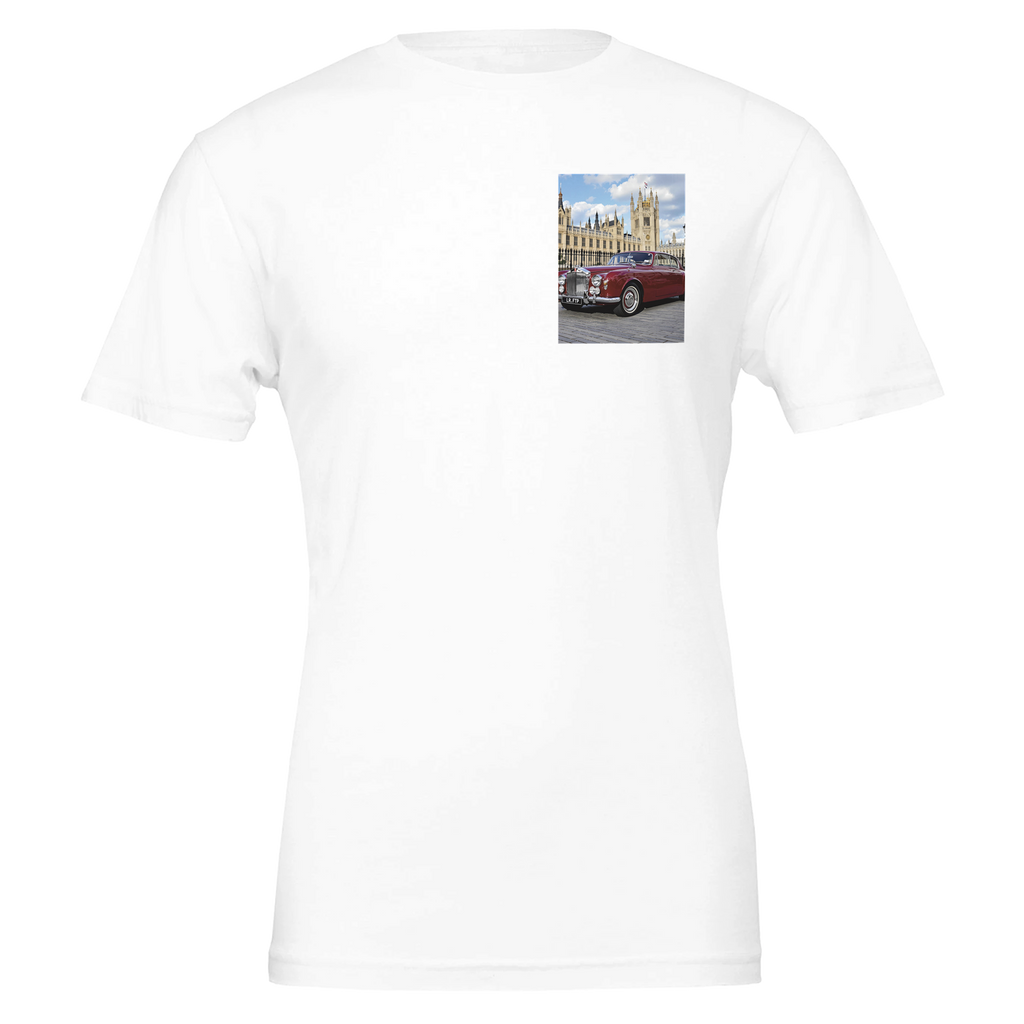 Rover P5b Coupe T-Shirt — detail view | Wild Thread Co